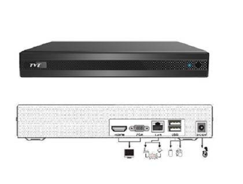 NVR  8ch 5mp 1xSATA